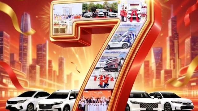 Chúc Mừng Sinh Nhật Honda Ôtô Bắc Giang - Dĩnh Kế 7 Tuổi