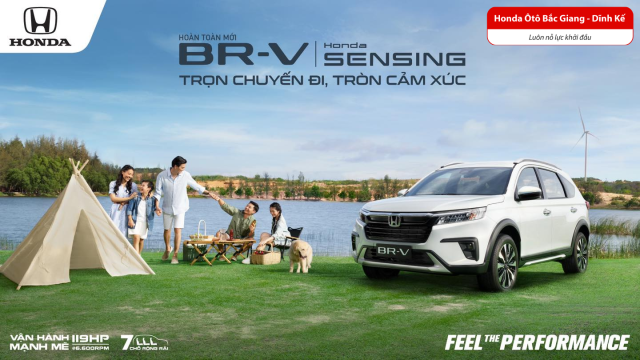 Honda BR-V hoàn toàn mới lần đầu tiên được giới thiệu tại thị trường Việt Nam - Trọn chuyến đi, tròn cảm xúc