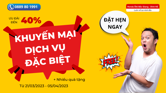 Thông báo chương trình khuyến mại dịch vụ tháng 3.2023