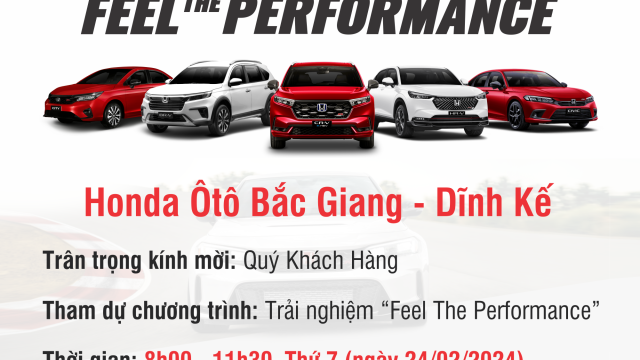 THƯ MỜI CHƯƠNG TRÌNH LÁI THỬ XE 