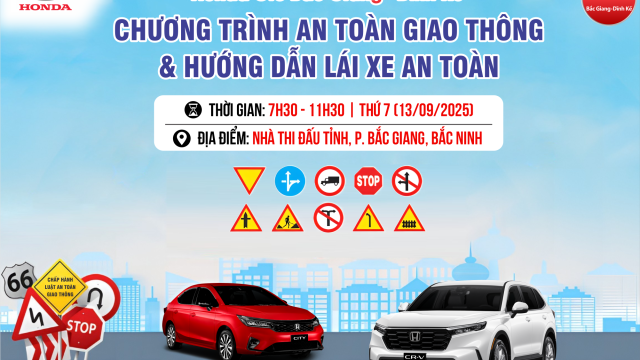[THƯ MỜI] Chương trình An toàn Giao thông & Hướng dẫn lái xe an toàn