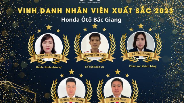 VINH DANH NHÂN VIÊN XUẤT SẮC 2023