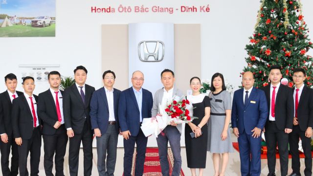 Honda Ôtô Bắc Giang vinh dự đón tiếp Tổng Giám Đốc Honda Việt Nam