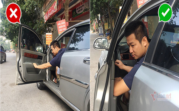 Mở cửa ô tô bên trái nên dùng tay phải, vì sao? | Honda Ô tô Bắc Giang