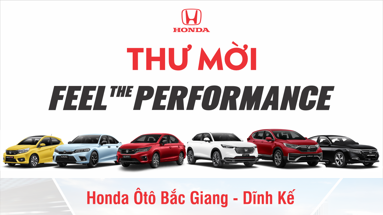 THƯ MỜI CHƯƠNG TRÌNH LÁI THỬ XE FEEL THE PERFORMANCE THÁNG 12