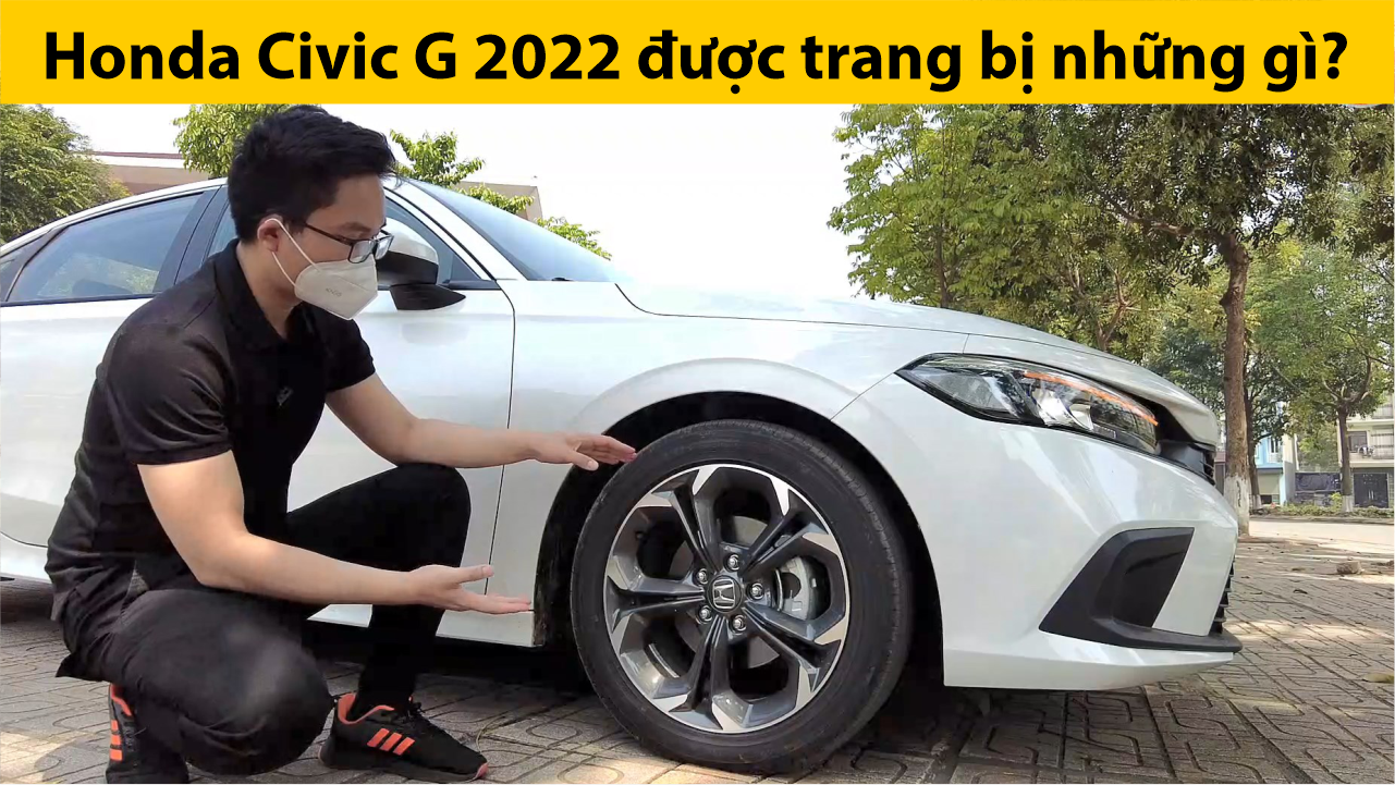 Review chi tiết Honda Civic 2022 | Phiên bản G Màu Trắng